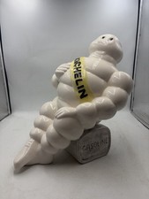 Michelin Man On Gasoline Ceramic Figure