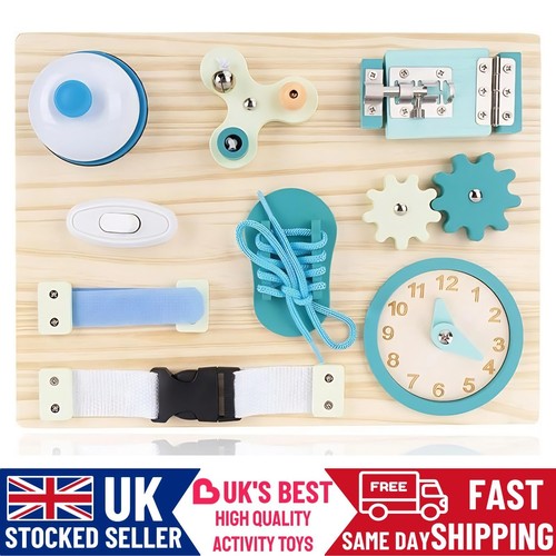 9in1 montessori busy board - montessori,