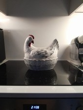 Ceramic Chicken Egg Holder