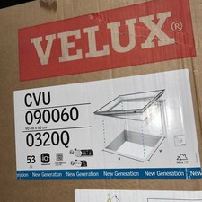 VELUX Window CVU 90060 0320Q / 90cm / 60cm Window White RRP £1250 grab a bargain