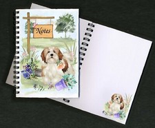 Lhasa Apso Dog Notebook/Notepad + small image on every page by Starprint