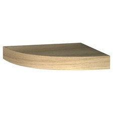 Floating wooden wall mounting - wooden,