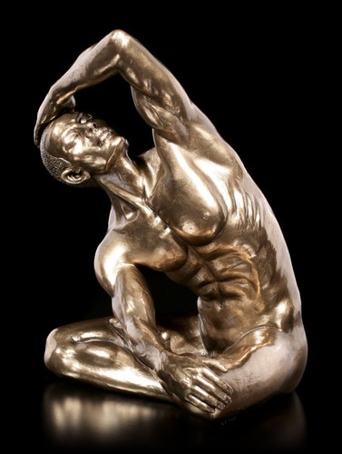 Male nude figure with - nude,