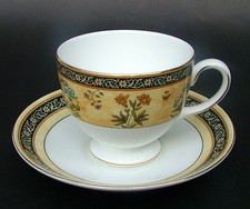 Wedgwood circa 2025 India  Pattern 200ml Leigh Shape Tea Cup & Saucer