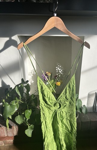 Maxi dress light green - light, s