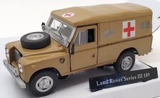 Cararama 1/43 Scale CR037 - Land Rover Series III 109 Army Ambulance