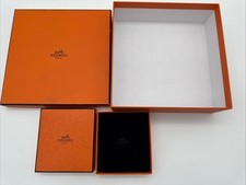 Hermes Empty Gift box - 19.5cm x 19.5cm x 5.5cm & Jewellery Box