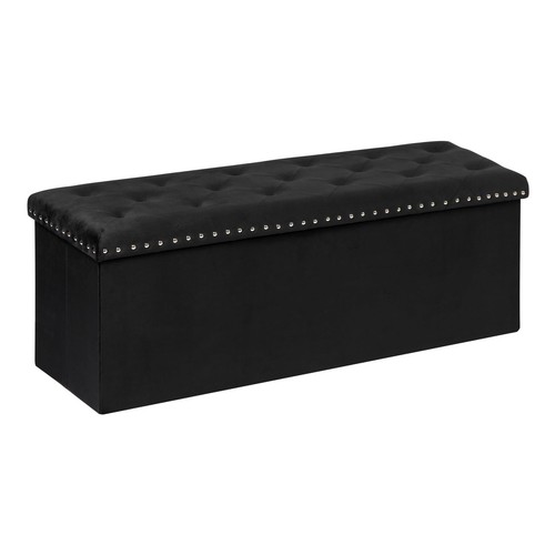 Pinplus black storage - storage, ottoman