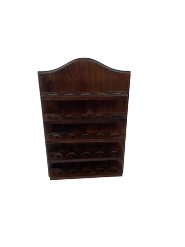 Wooden thimble display shelf - thimble,