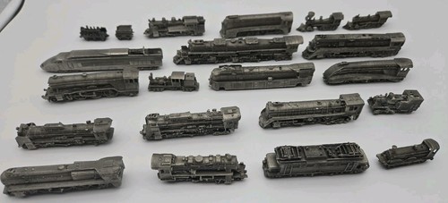 Franklin mint pewter train - franklin,