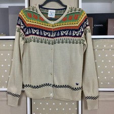 Fair Isle Cardigan Medium