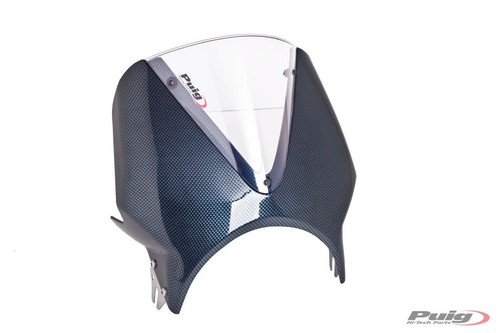 Puig carbon look fairing with - fairing,