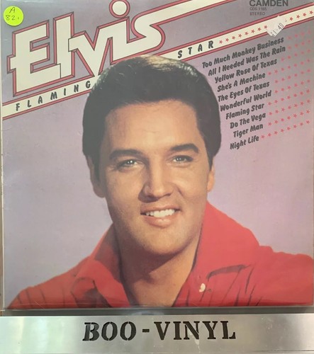 Elvis flaming star - a1e, /