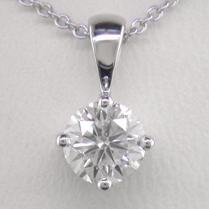 Diamond solitaire platinum - diamond,