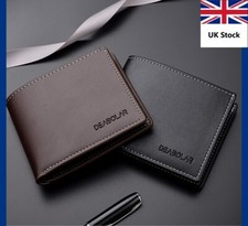 Men's Wallets + 3 Credit Card + 1 ID Window + 2 Banknote Compartment