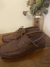 Dubarry deck leather shoes.UK