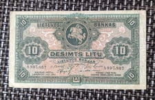 Lithuania litu 1927 - lithuania,