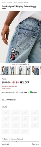 Bnwt new true religion x - ,