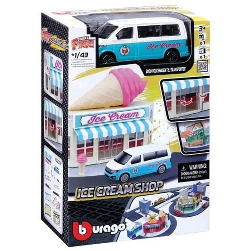 Burago street fire city - 1/43,