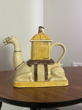 Tony Wood Teapot Camel & Rider Novelty Collectible Staffordshire Tea Pot