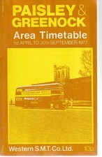 WESTERN SCOTTISH BUS TIMETABLE