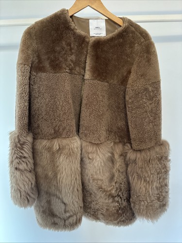 Ladies sheepskin coat mango - ladies,