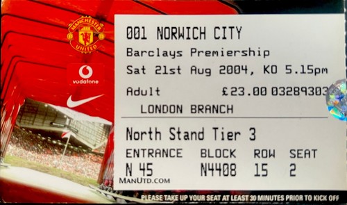 Manchester united norwich - manchester, v