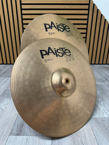 Paiste 201 bronze hats - paiste,