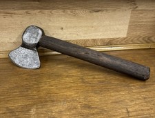 Vintage Hand Made Forged Axe - Old Unusual Hand Tool - Display - Collectors 