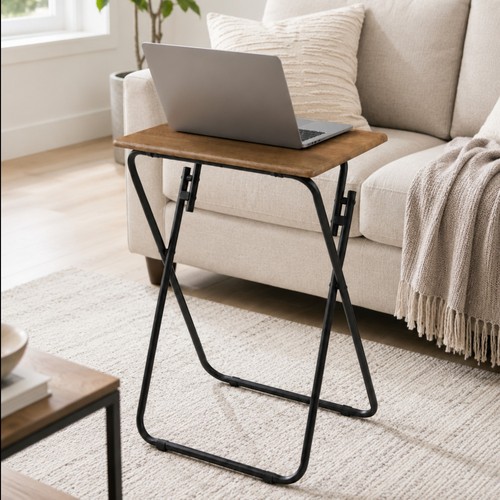 Small folding wooden table - folding,