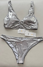 BNWT M&S metallic silver