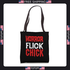 Funny Horror Flick Chick Tote
