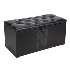 Ottoman Storage Box Footstools Home Chair Foot stool Pouffe Seat Bench Toys.