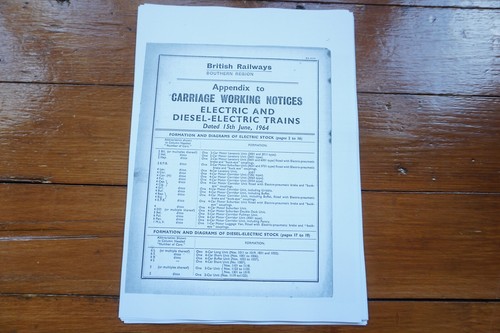 1964 fascimilie railway - fascimilie,