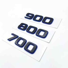 Blue Car Emblem Sticker 700