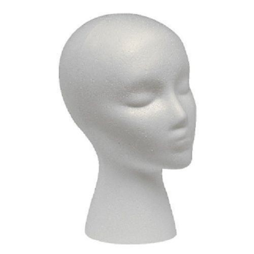 Styrofoam foam mannequin - mannequin, wig