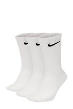 NIKE SOCKS Mens Women 3 Pairs 6 Pairs Lightweight Crew Ankle Cotton Socks Sports