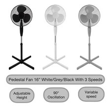Oscillating Pedestal Fan 16"