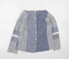 Wrap London Women Blue Striped