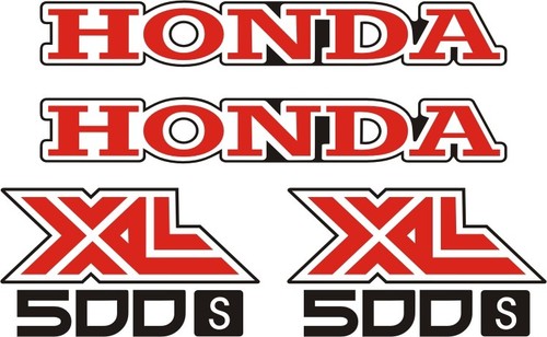 Honda xl500s decal - honda,