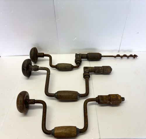 Vintage hand brace - hand, x3
