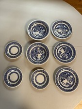 Oxford Blue Willow Side Plates