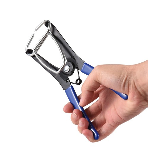 Spring clamp pliers with - spring,