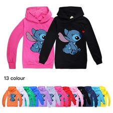 Boys Girls Lilo Stitch Hoodies
