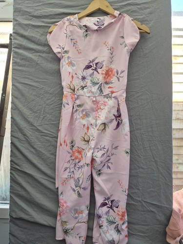 Pink foral next jumpsuit - foral,