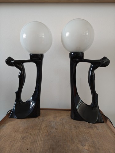 Pair vintage art deco style - vintage,
