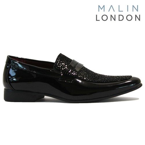 Mens formal shiny patent shoes - shiny,