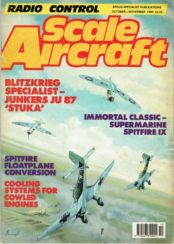 Radio control scale aircraft - control,