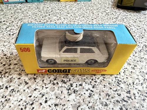 Corgi toys 506 hillman sunbeam - toys,