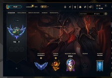 EUW diamond 4  LOL ACCOUNT 300